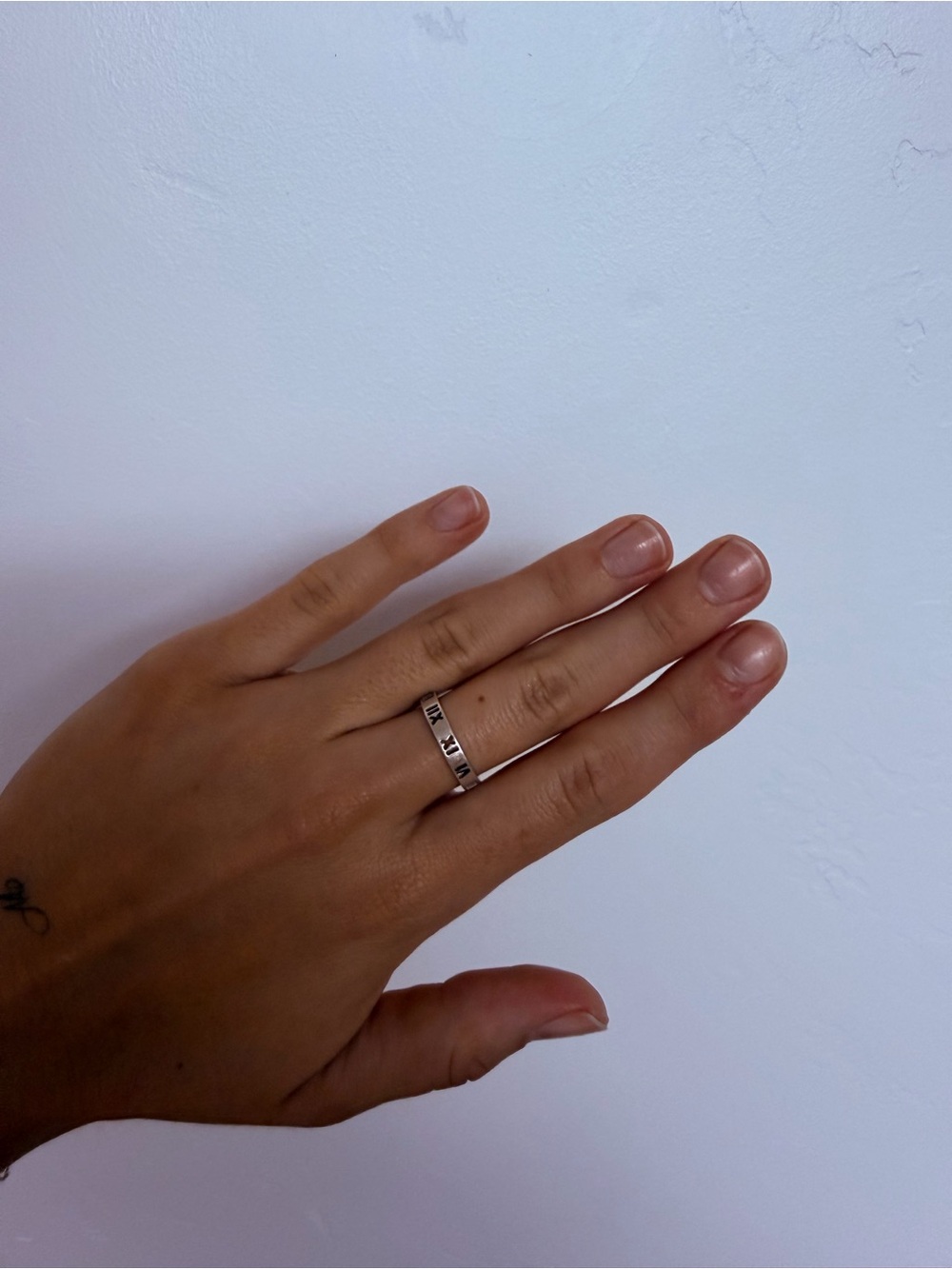 Tiffany and Co Sterling Silver Atlas Ring